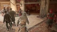 Save the Perfume Merchant in whatever way you see fit (Image via Ubisoft)